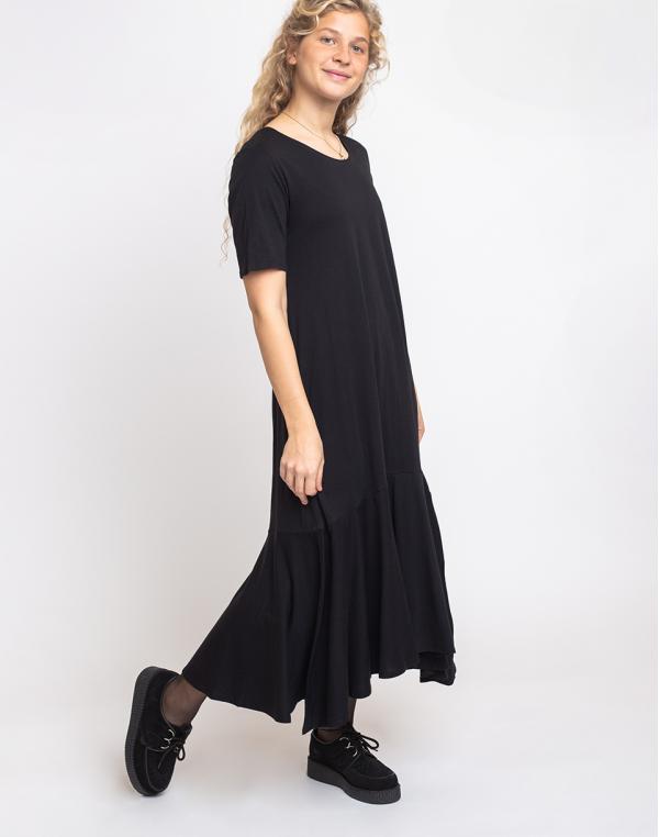 Kowtow Flare Hem Dress Black XS