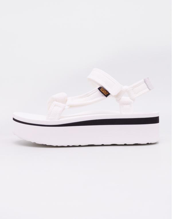 Teva Flatform Universal Mesh Print Bright White 38