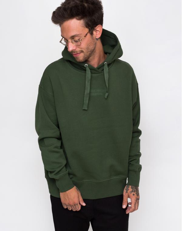 Knowledge Cotton Fleece Hood Sweat 1278 Green Forest XL