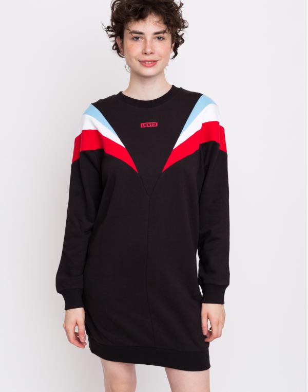 Levi's® Florence Crew Dress Black XS