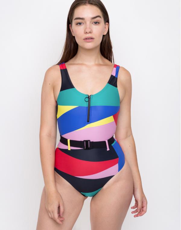 Lazy Oaf Geo Shape Swimsuit Multi XS