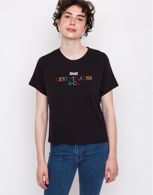Levi's® Graphic Varsity Tee Black S