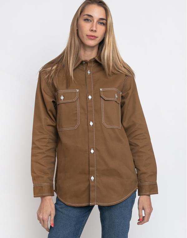 Carhartt WIP Great Master Shirt Hamilton Brown S