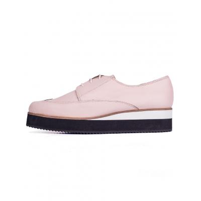 Boty Loreak Mendian MALDA LEATHER light pink