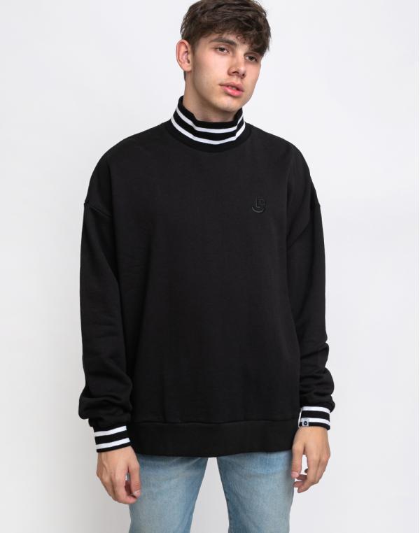 Lazy Oaf High Neck Sweatshirt Black M