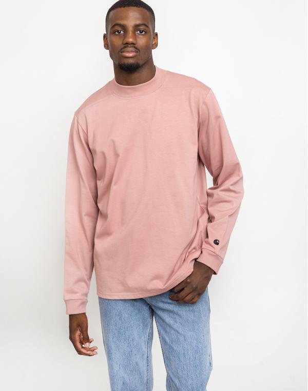 Carhartt WIP Highneck Boxwood T-Shirt Blush / Black M