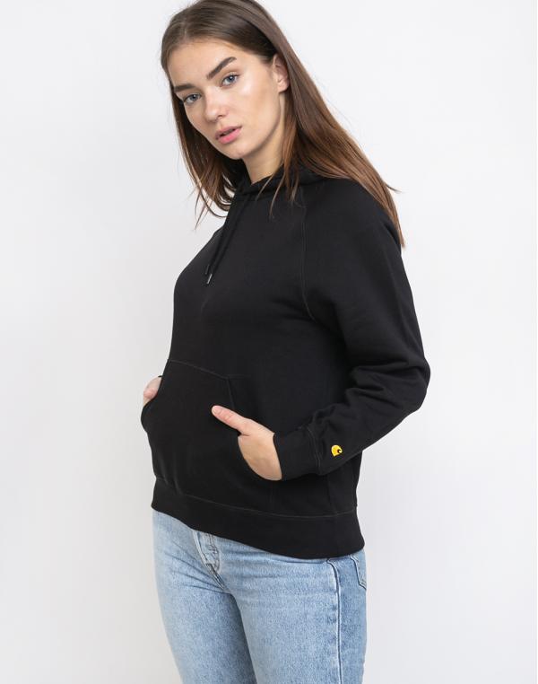 Carhartt WIP Hooded Chasy Sweat Black/Gold XS