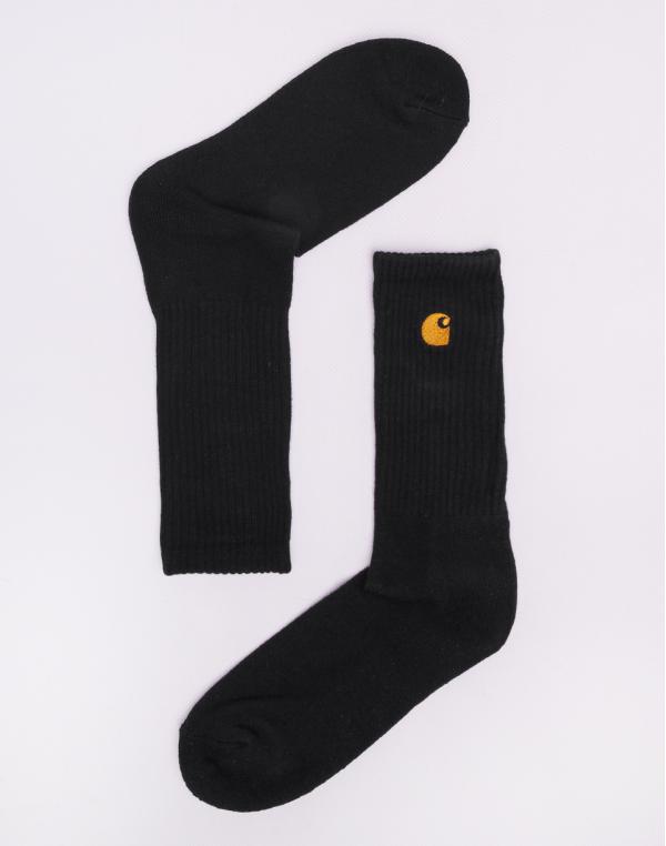 Carhartt WIP Chase Socks Black / Gold