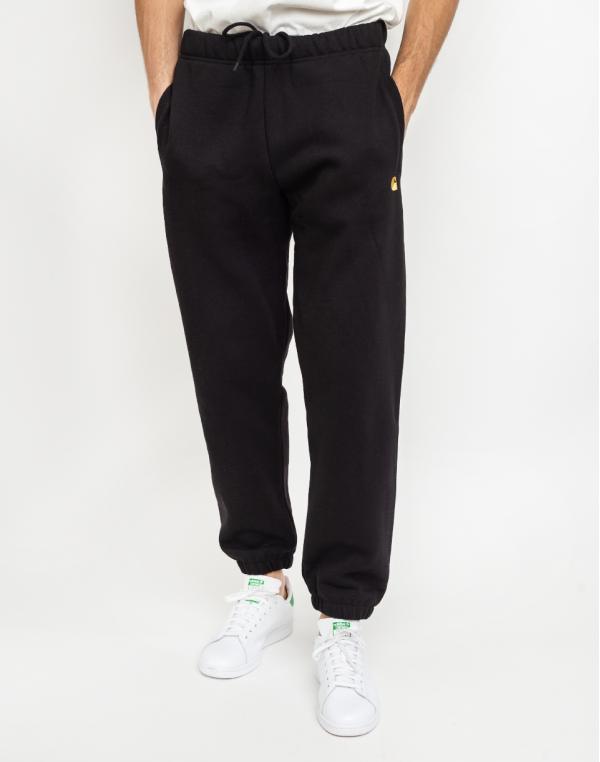 Carhartt WIP Chase Sweat Pant Black/Gold XL