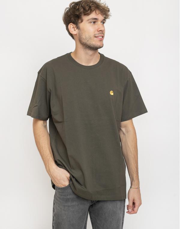 Carhartt WIP Chase T-Shirt Cypress/Gold S