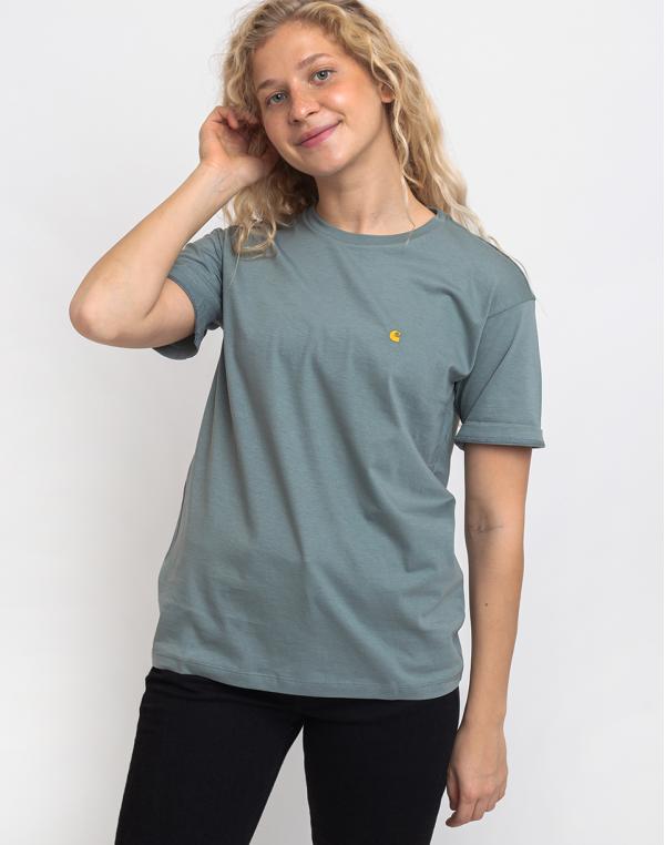 Carhartt WIP Chasy T-Shirt Cloudy/Gold M
