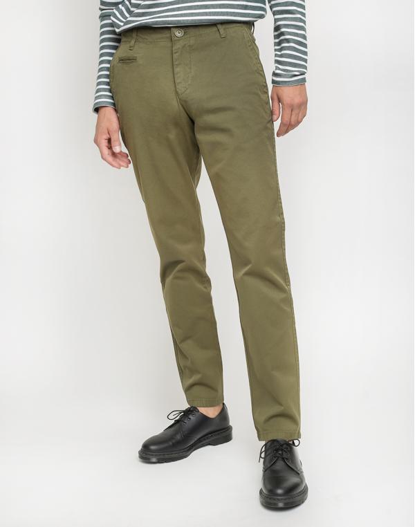 Knowledge Cotton Chuck Twill Chino 1068 Burned Olive W34/L34