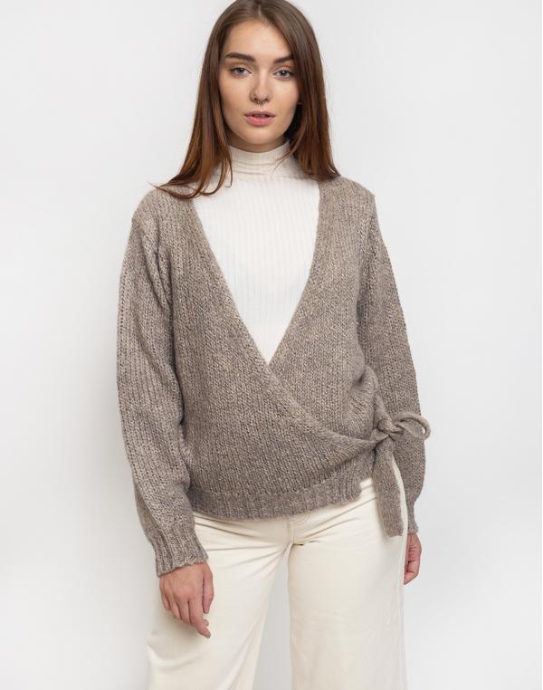 Ichi Ines Feather Grey Melange M