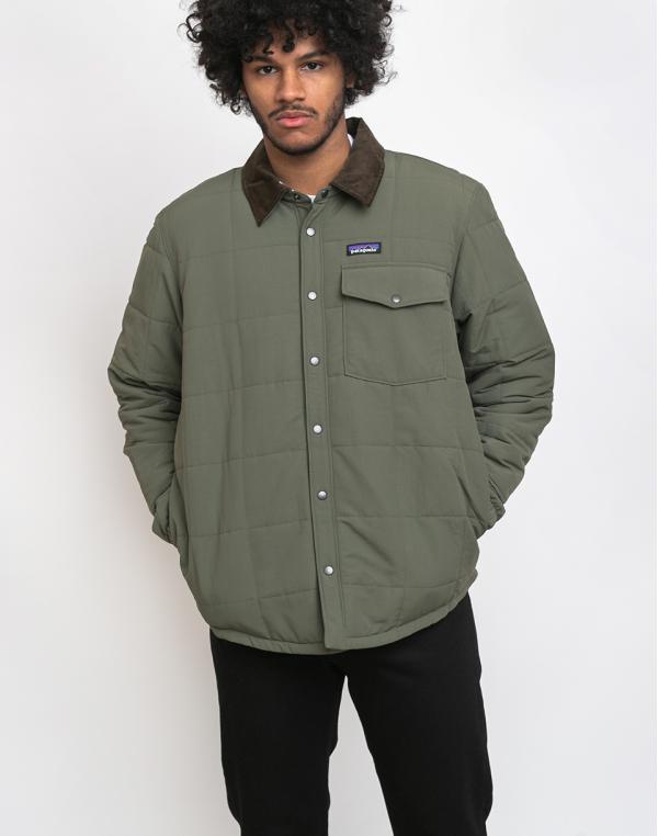 Patagonia Isthmus Quilted Shirt Jkt Industrial Green L