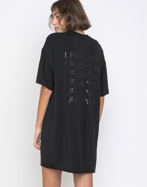 Dr. Denim Joy Dress Black Multiple Feelings L