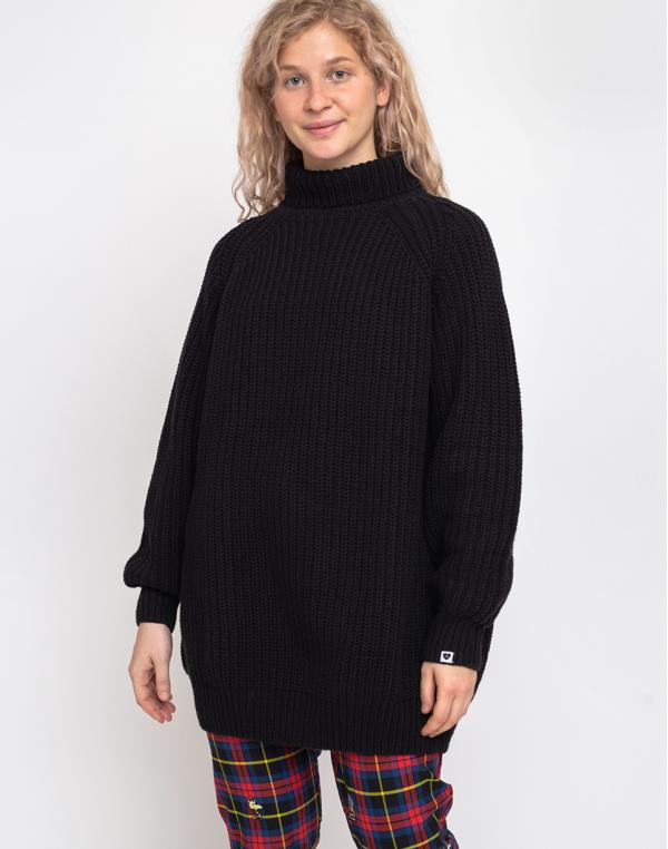 Lazy Oaf Jumper Dress Black L