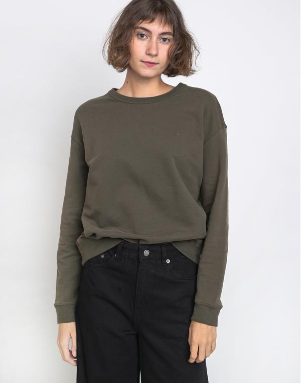 Armedangels Kaamile Logo Moss Green S