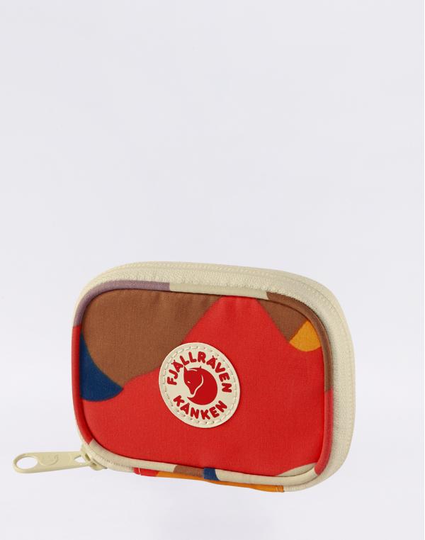 Fjällräven Kanken Art Card Wallet 971 Spring Landscape