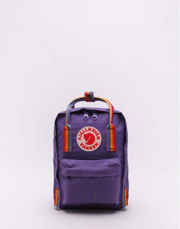 Fjällräven Kanken Rainbow Mini 580/907 Purple-Rainbow Pattern
