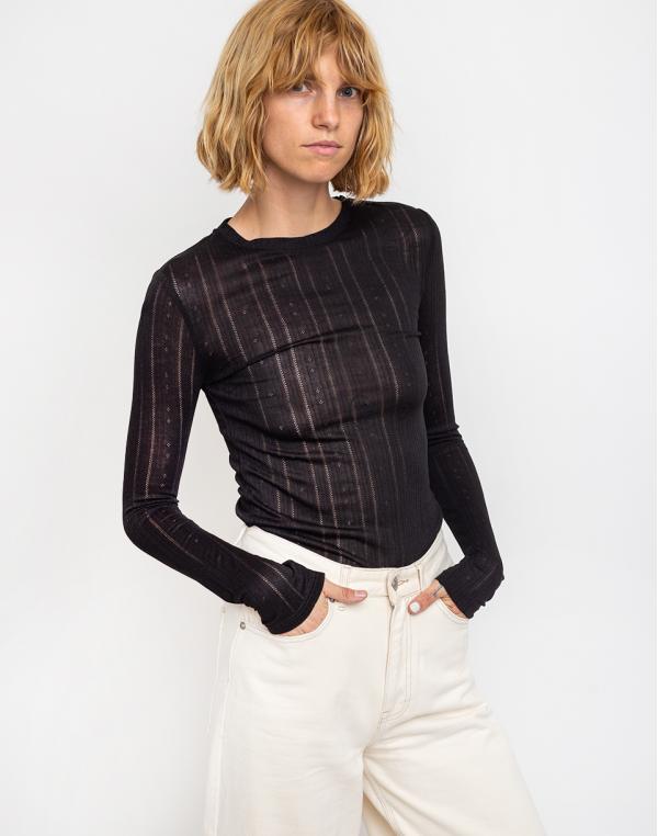 Edited Katja Longsleeve Schwarz 38