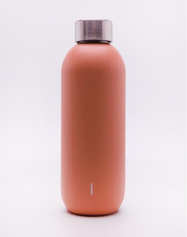 Stelton Keep Cool Drinking Bottle 0,75 l Rose/Steel
