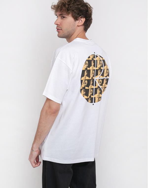 Polar Skate Co. Klez Fill Logo Tee White M