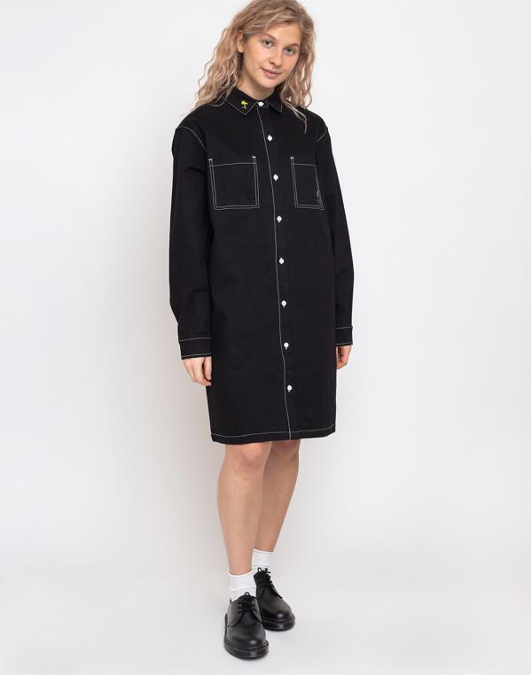 Lazy Oaf Lazy Oaf x Peanuts Contrast Stitch Shirt Black M