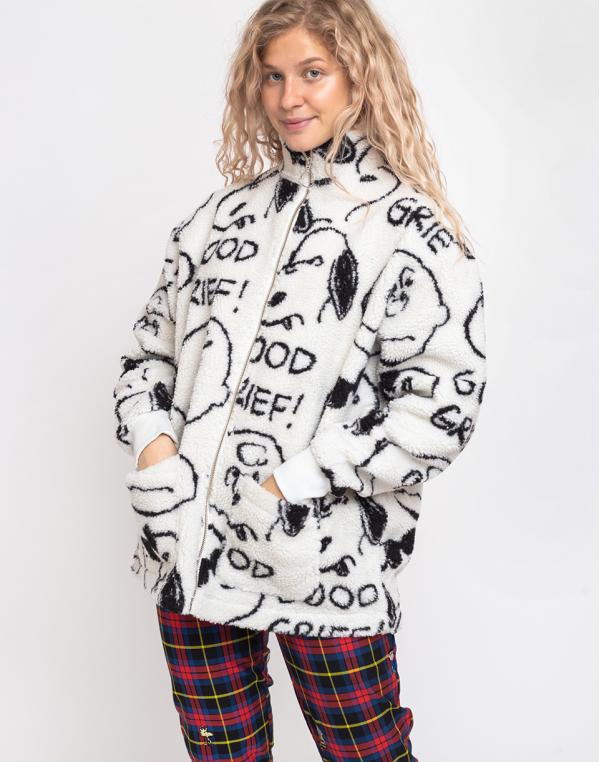 Lazy Oaf Lazy Oaf x Peanuts Good Grief Fleece White XL