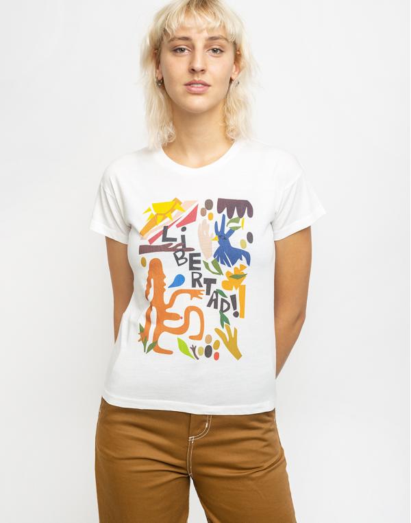 Thinking MU Libertad T-shirt - Nadia Hernandez Snow White L