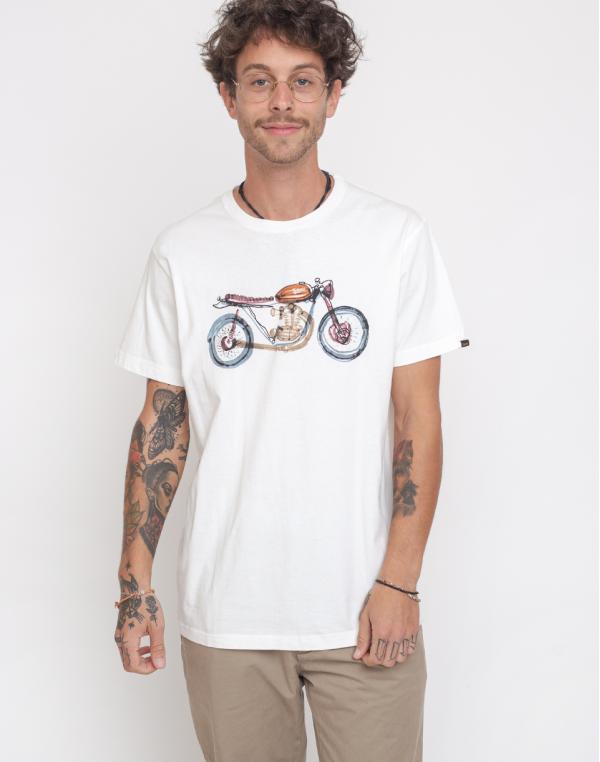 Deus Ex Machina Liquid Tee Cloud Cream XL