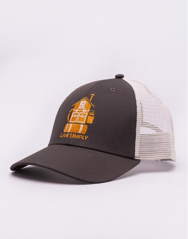 Patagonia Live Simply Home LoPro Trucker Hat Bristle Brown