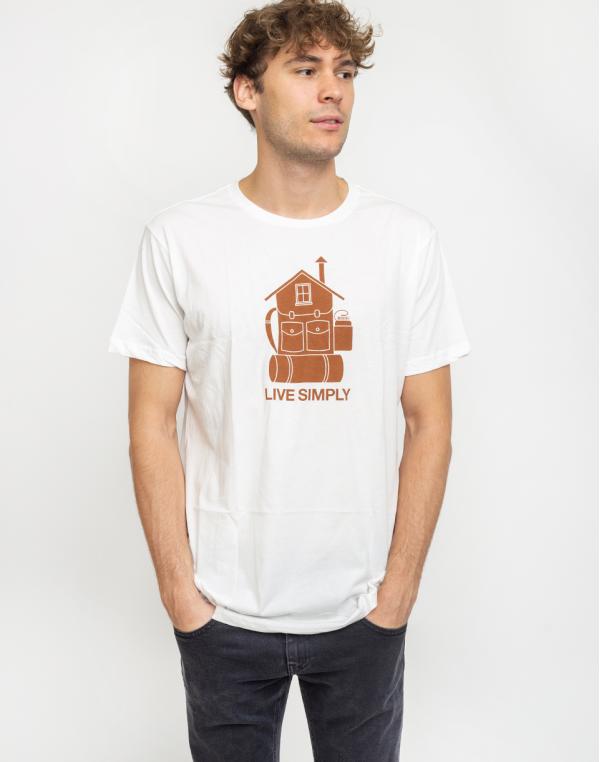 Patagonia Live Simply Home Organic T-Shirt White S