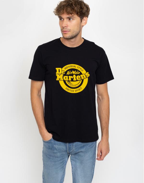 Dr. Martens Lock Up Logo T-Shirt Black L