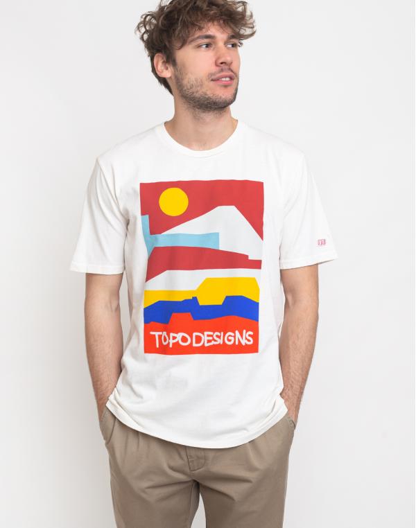 Topo Designs Mesa Tee Natural S