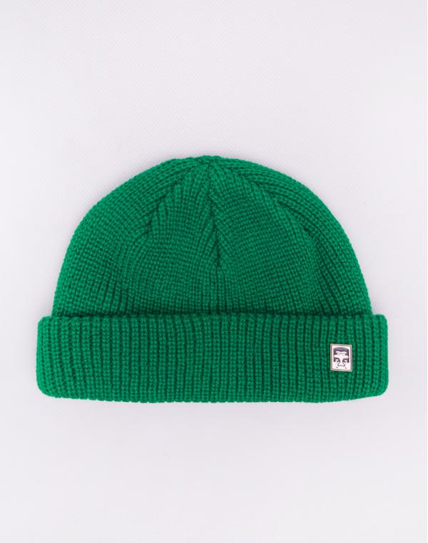 Obey Micro Beanie Green Leaf