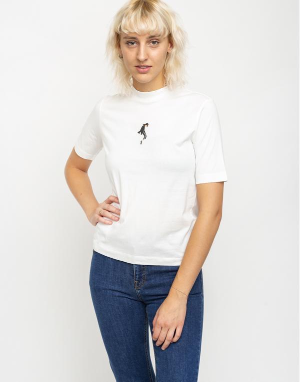 Thinking MU Michael Jackson Mock T-shirt - Jalon Snow White XS
