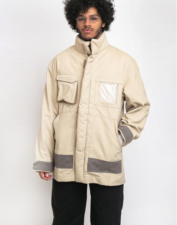 North Hill Military Parka Cream XL