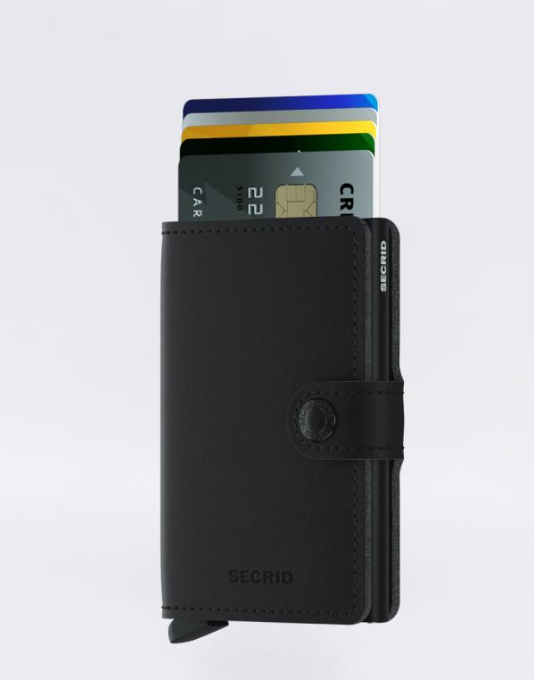 Secrid Miniwallet Vegan Soft Touch Black