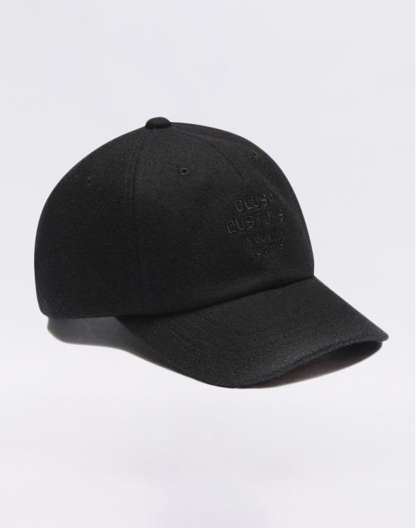 Deus Ex Machina Moleskin Dad Cap BLACK