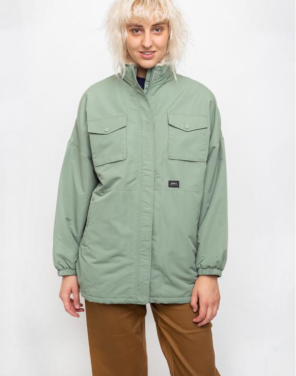Obey Montaigne Parka Sage L
