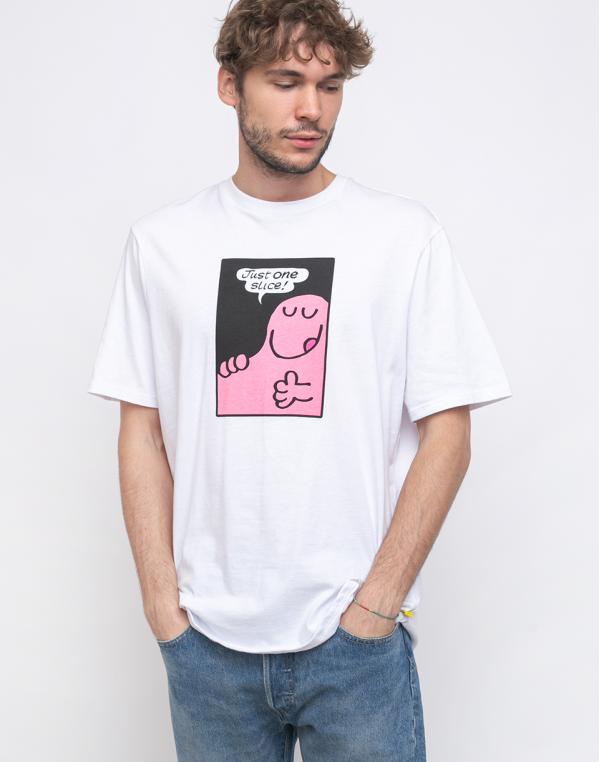 Lazy Oaf Mr Greedy T-shirt White M