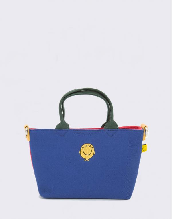 Lazy Oaf Mr Happy Colour Panel Bag MULTI