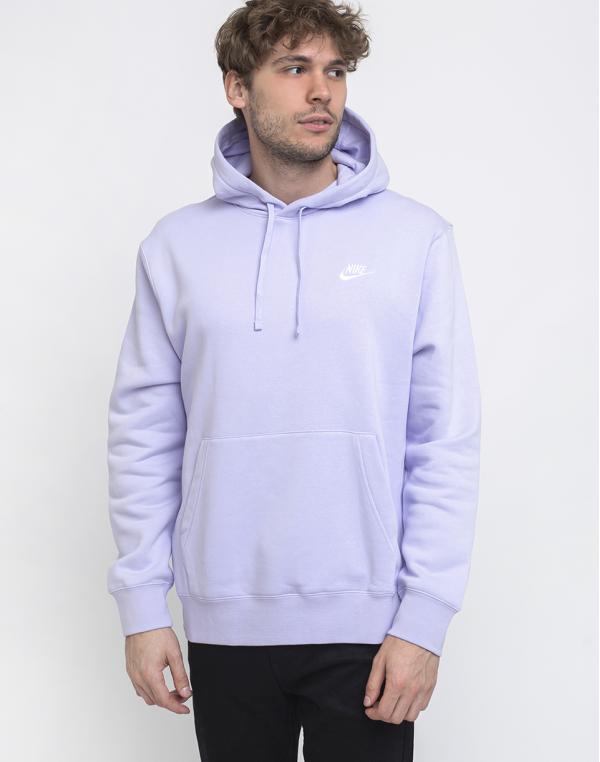 Nike Nike Sportswear Club Hoodie PO BB Lavender Mist/Lavender Mist/White XL