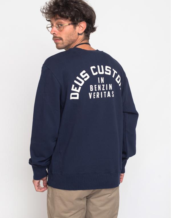 Deus Ex Machina Octane Reignbow Crew Navy XL