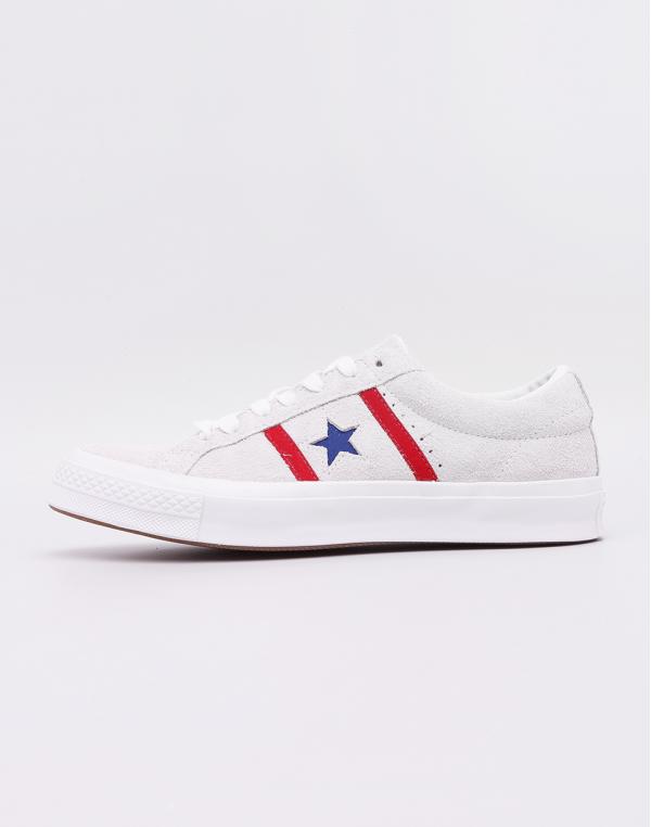 Converse One Star Academy OX White/ Enamel Red/ Blue 43
