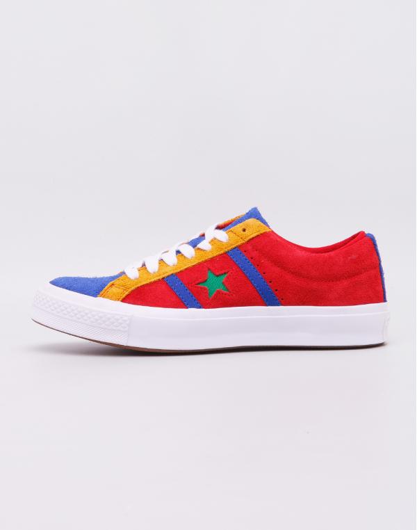 Converse One Star Academy OX Enamel Red/ Blue/ White 44