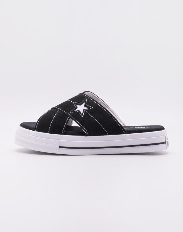 Converse One Star Sandal Black/ Egret/ White 36
