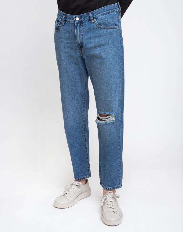 Dr. Denim Otis Blue Ripped Knee W30/L34