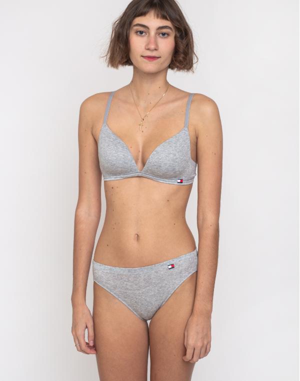 Tommy Hilfiger Padded Lounge Bra 004 Grey Heather S