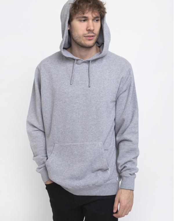 Wax London Page Wax Hoodie Grey Melange XL